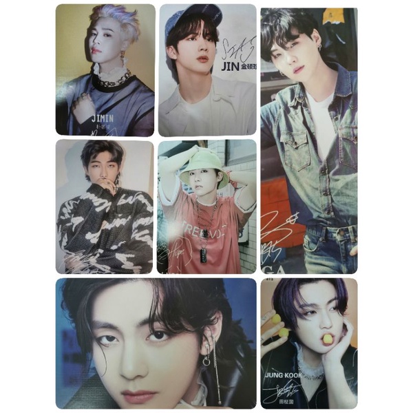 [ขั้นต่ำ​ 2​ ใบ คละลายได้]​ โปสเตอร์​ BTS​ รูปเดี่ยว​ ขนาด​ A3
