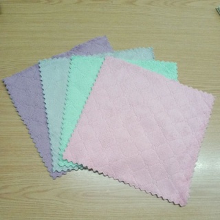 ผ้าเช็ดอเนกประสงค์ นุ่ม หนา ขนาด 23x24 ซม.  Multi purpose cloth 23x24cm.