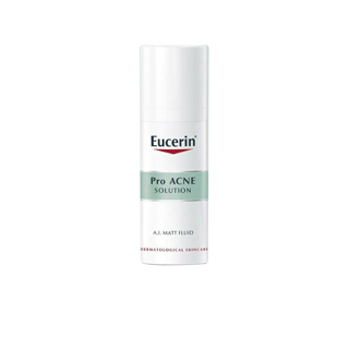 Eucerin Pro Acne A.I. Matt Fluid 50ML [exp.2024] ครีมบำรุงลดสิวอุดตัน รอยดำรอยแดง