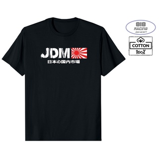 เสื้อยืดคอกลมเสื้อยืด RACING เสื้อซิ่ง [COTTON 100%] [JDM MARKET]S-4XL