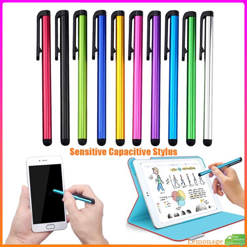 ซื้อ 5 แถม 1 ฟรี1Pc Metal Stylus Touch Pen ที่ถูกต้อง Universal สําหรับโทรศัพท์สมาร์ทแท็บเล็ตหน้าจอพีซี