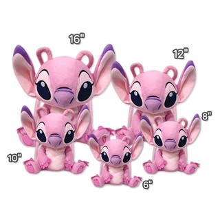 DISNEY ตุ๊กตา ANGLE ตุ๊กตาแองเจิ้ล รุ่น STANDARD LIO&amp;STITCH  (สินค้าลิขสิทธิ์แท้ ส่งตรงจากโรงงานผู้ผลิต)