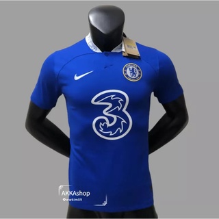 เสื้อฟุตบอล เชลซี ชุดเหย้า พรีเมียลีคปี 2022/23 Chelsea Home Premier League Jersey 2022/23 ( AAA )