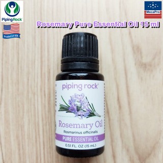 Piping Rock® Rosemary Pure Essential Oil 15 ml น้ำมันหอมระเหย โรสแมรี่