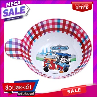 ชามเมลามีนมีที่จับ 4.5" SUPERWARE MICKEY GO THAILAND อุปกรณ์ใส่อาหาร MELAMINE BOWL 4.5" SUPERWARE MICKEY GO THAILAND