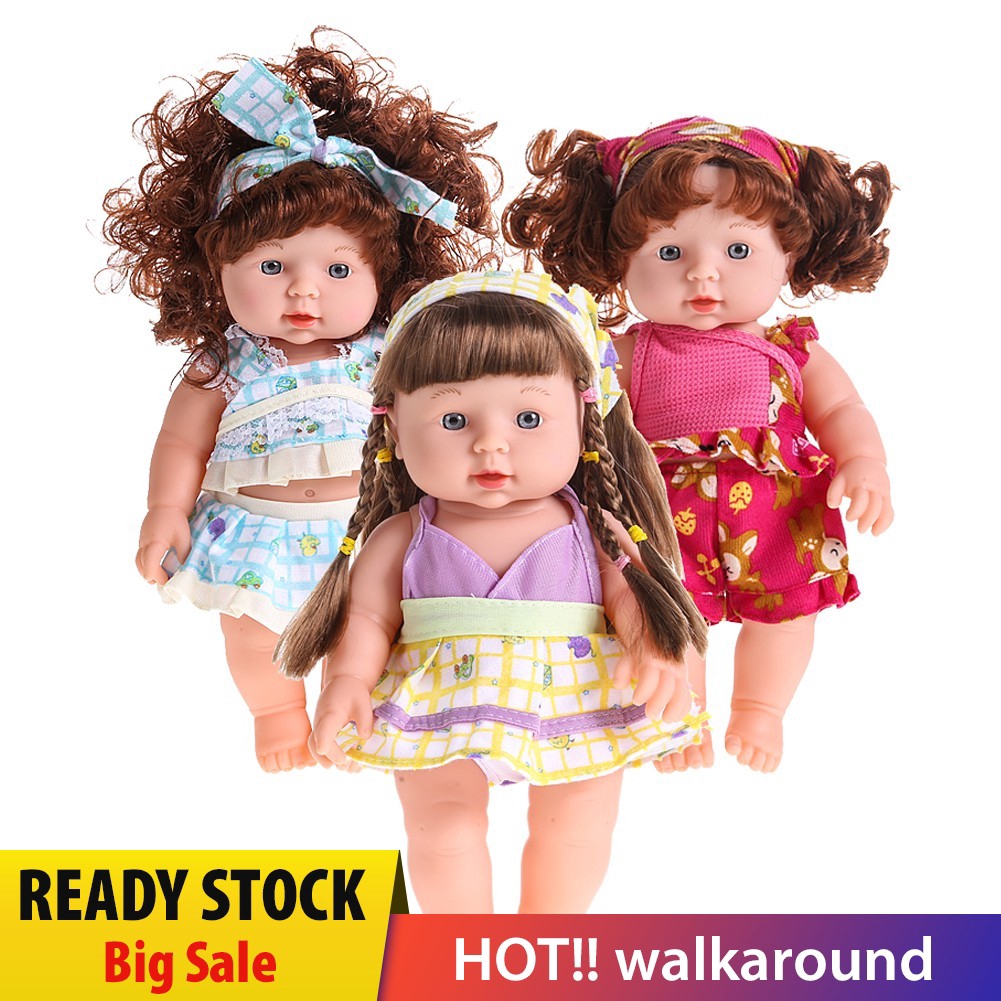 [ walkaround ] ตุ๊กตาของเล่นซิลิโคนเสมือนจริงสำหรับเด็ก