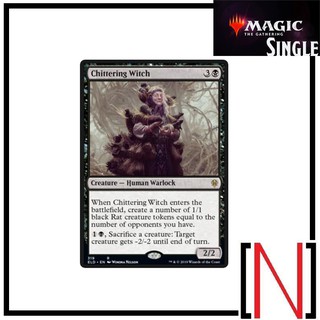 [MTG][Single][ELD] Chittering Witch ระดับ Rare [ภาษาอังกฤษ]