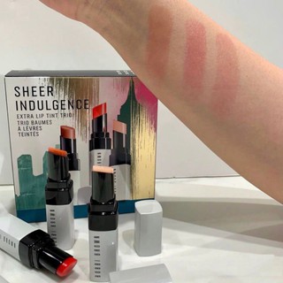 Bobbi Brown Sheer Indulgence Extra Lip Tint Trio set