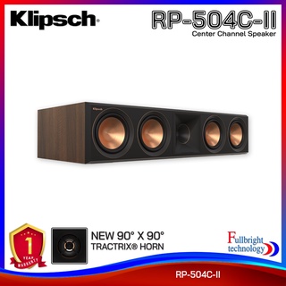 Klipsch RP-504C-II Center Channel Speaker ลำโพงเซ็นเตอร์ ดอกลำโพงขนาด 4 x 5.25 นิ้ว กำลังขับสูงสุด 600 วัตต์ รับประกันศูนย์ไทย 1 ปี