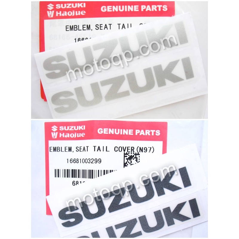 【 แท้  】 ซูซูกิ สติกเกอร์ ฝาครอบท้ายเบาะ SUZUKI GD110 สติกเกอร์ฝาครอบท้ายเบาะ แต่ง RC RC100