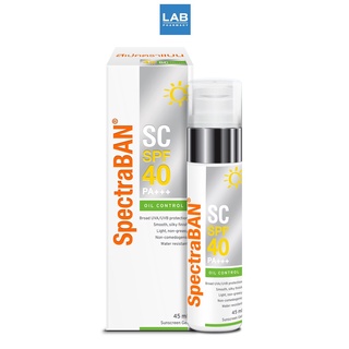 SpectraBAN SC Gel SPF40 PA+++ 45 ml. - เจลกันแดดสเป็คตร้าแบน