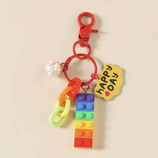 พวงกุญแจน่ารัก พวกกุญแจเลโก้ Keychain
