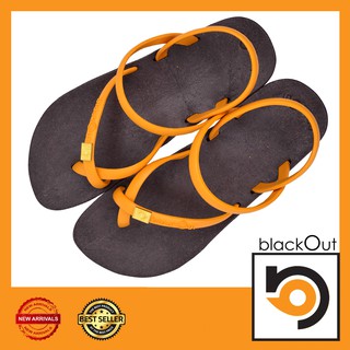 🔰 BlackOut ToeloopSlingback 🔰 รองเท้าแตะ คีบโป้งรัดส้น รองเท้ายางกันลื่น พื้นโกโก้