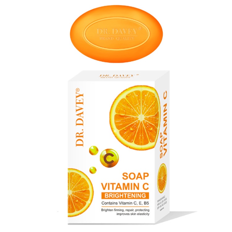 สบู่วิตามินซีเข้มข้นDr. Davey Vitamin C Soap 100g.