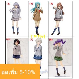ฟิกเกอร์แท้ jp มือ1 - Sega Premium Figure - BanG Dream! Girl band party! -  School Days - Minato Yuki,Udagawa Ako,Lisa