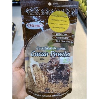 คาเคา พาวเดอร์ ออร์แกนิค ผงคาเคา ตรา มอร์ไลฟ์ 150 G. Cacao Powder Organic ( Morlife Brand )