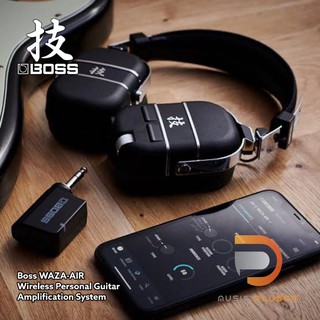 Boss WAZA-AIR Wireless Personal Guitar Amplification System หูฟังสำหรับมือกีต้าร์ ที่ดีที่สุดเท่าที่เคยมีของแท้ประกัน1ปี