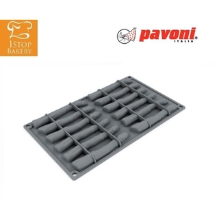 Pavoni GG034S Silicone Mould Asparagus 12 impr./พิมพ์ซิลิโคน