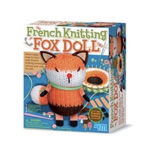 ชุดของเล่นเสริมทักษะ French Knitting Fox Doll จาก 4M