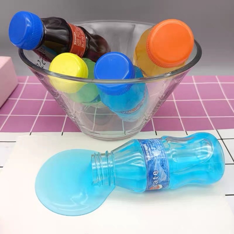 💖 สไลม์ น้ำอัดลม 🥤 สลาม น้ำโค้ก แบบใส Coke slime - รูปที่ 2