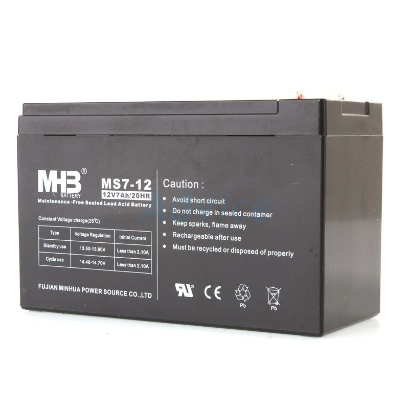 Battery 7Ah 12V MHB "By CKT" for UPS