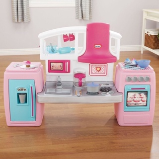 ชุดครัว Little Tikes Bake N Grow Kitchen  ครัวที่สามารถยืด หด ได้ตามความต้องการ สีชมพู