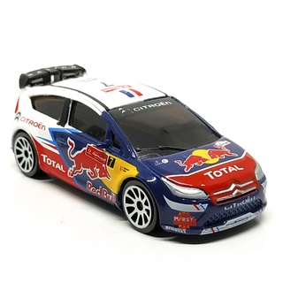 Majorette Citroen C4 WRC - Red Bull no.7 - White Color /Wheels 10SW /scale 1/57 (3 inches) no Package