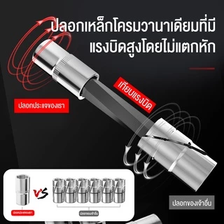 💥พร้อมส่ง💥 ชุดบล็อก 46 ชิ้น 2 หุน ขนาด 1/4" ชุดเครื่องมือช่าง ชุดประแจ ชุดลูกบล็อกอเนกประสงค์ ชุดประแจซ่อมรถ
