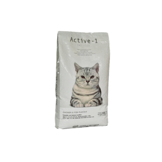 ACTIVE-1 (แอคทีฟวัน) อาหารแมว กระสอบ 15kg