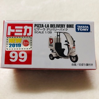 Tomica #99 PIZZA-LA DELIVERY BIKE✨First Lot มีแค่ 15,000คัน ในโลก✨