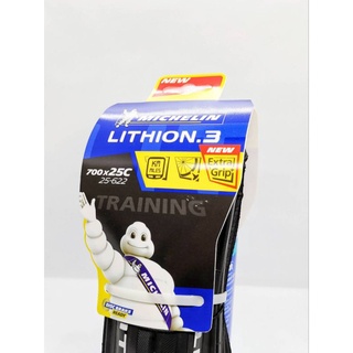 ยางนอกจักรยาน Michelin lithion3 700x25 สีดำ