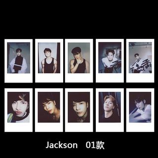 การ์ดรูปภาพโพลารอยด์ Got7 Jackson