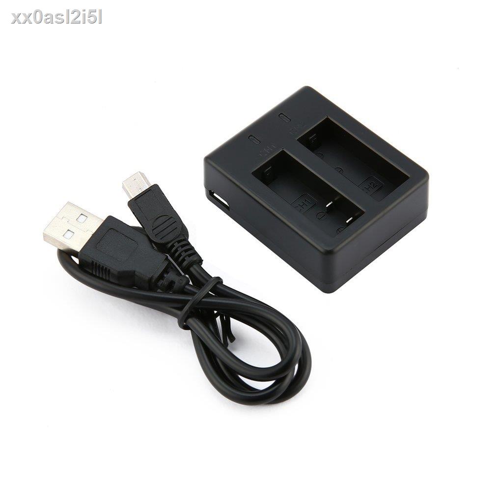 สำหรับ SJCAM กล้องอุปกรณ์เสริมแบตเตอรี่ Dual Charger สำหรับ SJ4000 ...