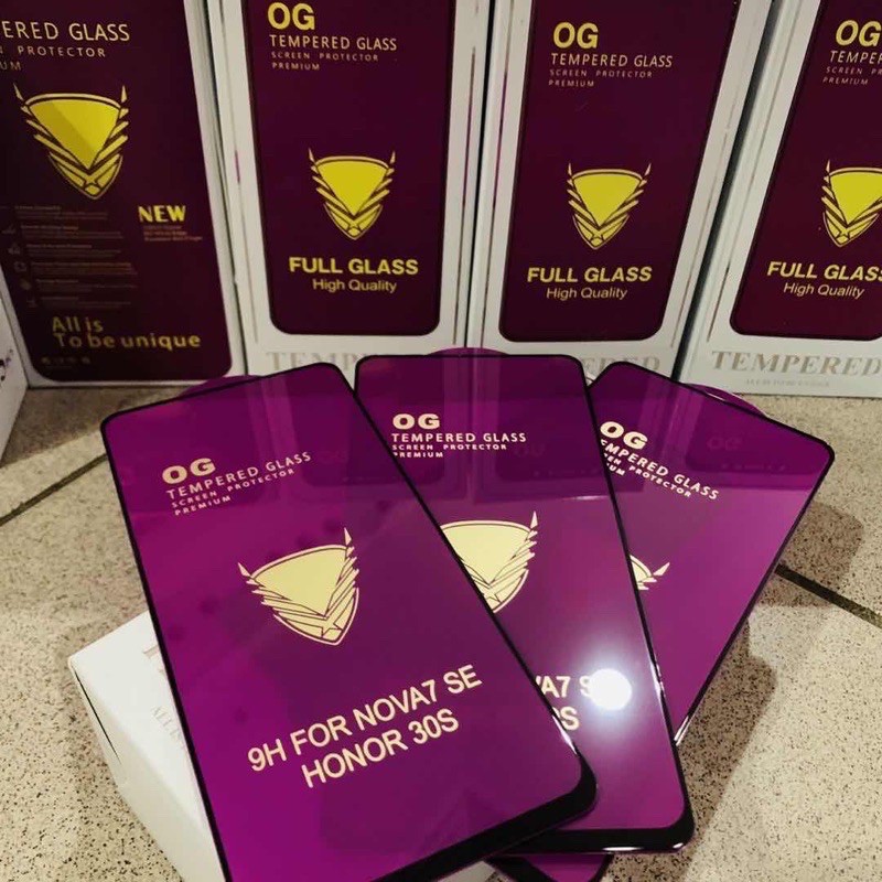 OG Glass iPhone 12Mini 12 12Pro 12Pro Max OG คุณภาพสูงใสกระจกนิรภัยเต็มรูปแบบ