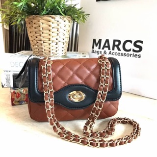 💞💞 ไอเท็มแนะนำ! NEW ARRIVAL! MARCS MINI QUILTED CHAIN SHOULDER BAG WITH DETAILS💞🍭