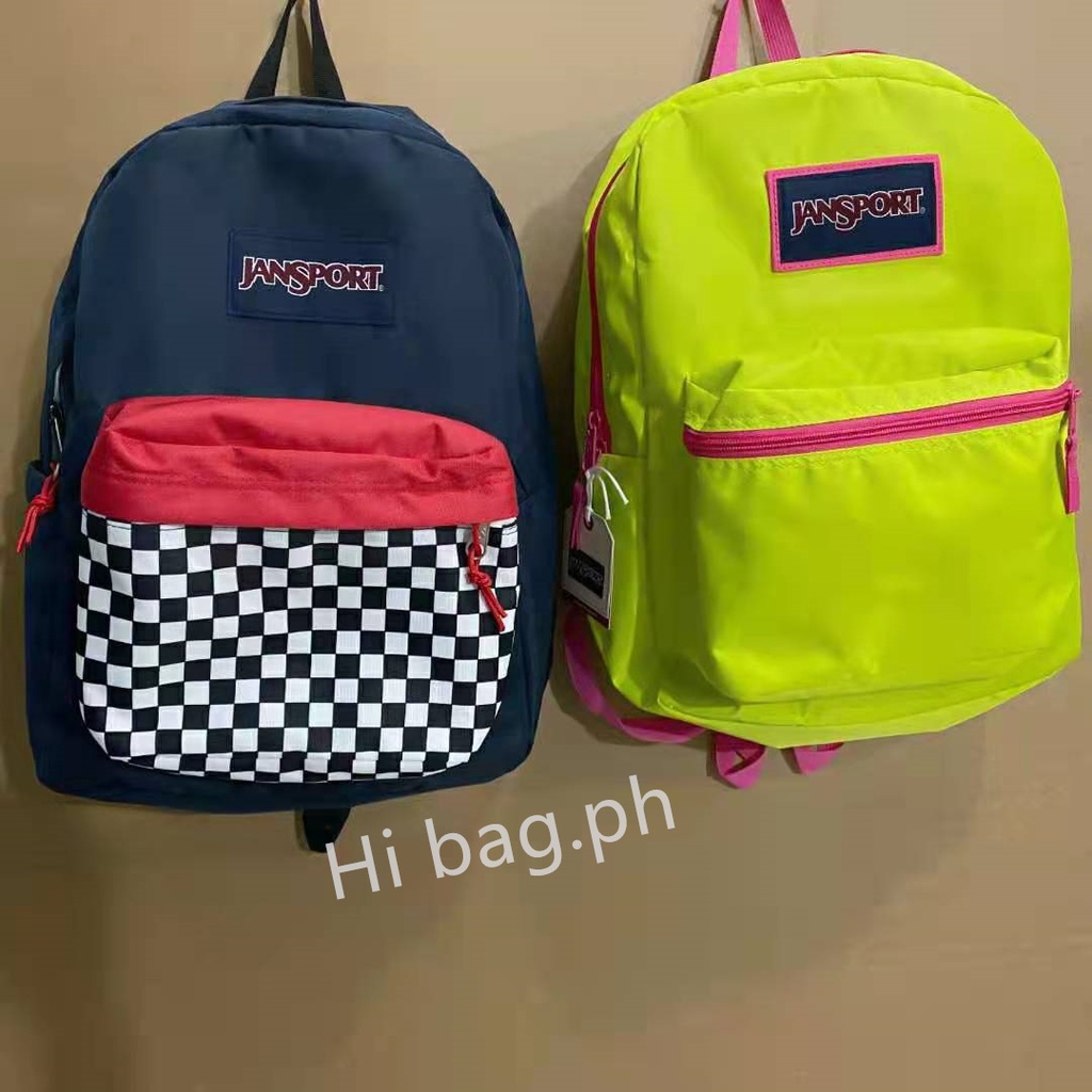Jansport กระเป๋าเป้สะพายหลัง กระเป๋านักเรียน ความจุขนาดใหญ่ คุณภาพสูง สําหรับผู้หญิง และผู้ชาย