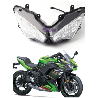 ชุดไฟหน้า LED kawasaki ninja 650 ปี 2020-2021ไฟหน้านินจา 650 ปี 2020ชุดไฟหน้านินจา 650 ปี 2021ไฟหน้ารถมอเตอร์ไซค์บิ๊กไบ