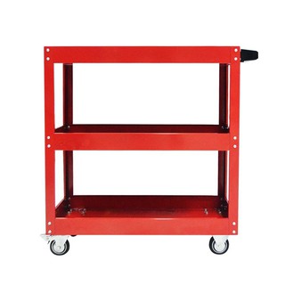 รถเข็นเครื่องมือช่าง แบบไม่มีลิ้นชัก DT 79x36x77 นิ้ว สีแดง TOOL CART WITHOUT DRAWER DT-234 79X36X77"