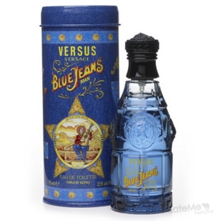 [ราคาถูกกว่า ทักแชท] Versace Blue Jeans For Men EDT 75 ml.