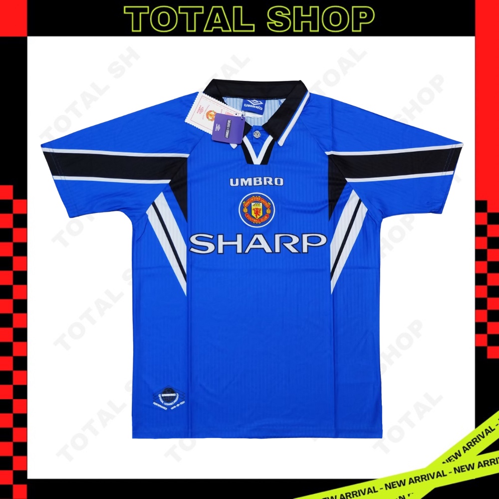 Manchester United 1996-98 เสื้อแมนยูย้อนยุค เสื้อแมนยูเยือน แมนยูน้ำเงิน