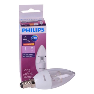 หลอดไฟ LED PHILIPS ND CNDL 4 วัตต์ E14 WARMWHITE