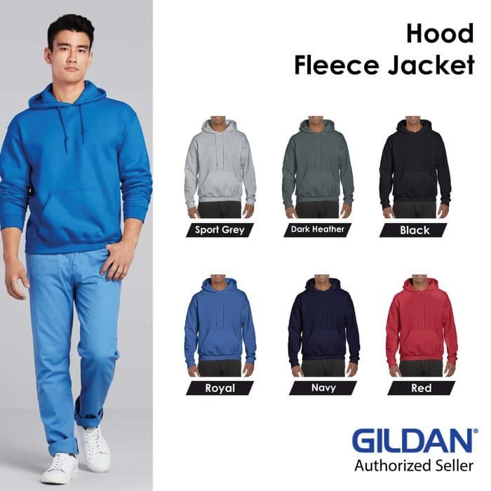 Gildan Hoodie Jacket เสื้อกันหนาว Hoodie Hood เสื้อแจ็คเก็ตขนแกะ 88500