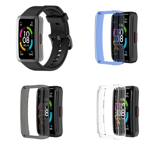 เคส PC แบบแข็ง กันกระแทก สําหรับ Huawei Band6 Honor Band 6 Band 7