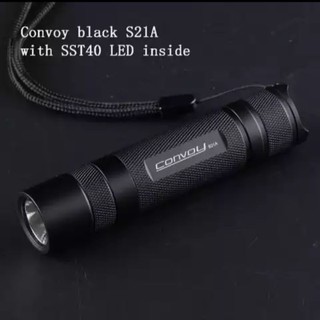 ไฟฉายconvoy S21A SST40 2300LM (สีดำ)