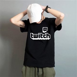 ใหม่ เสื้อยืดลําลอง แขนสั้น พิมพ์ลาย Twitch TV Gaming Gamer Fathers Day Fan สําหรับผู้ชาย TYUI17948