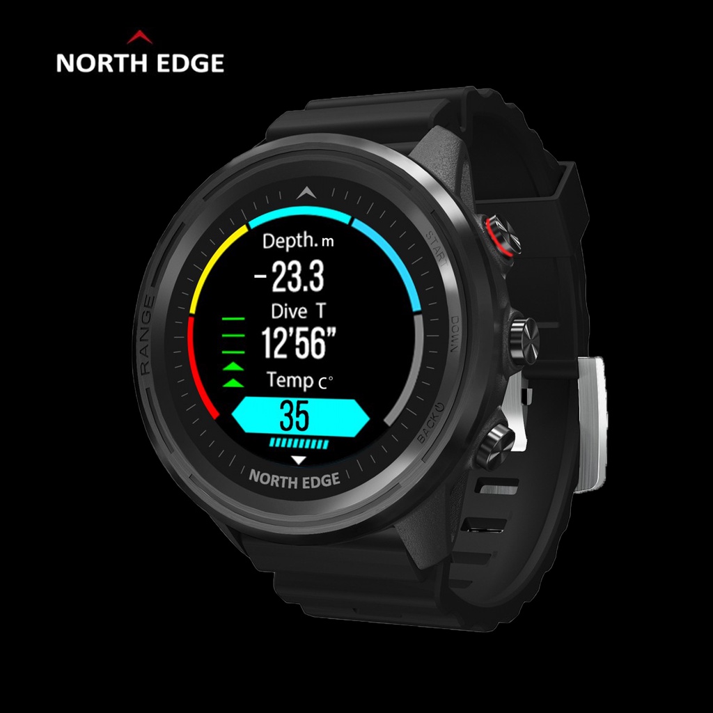 NORTH EDGE Range5 Smart Watch  Heart Rate Monitor Sport  Watch Activity GPS Tracker Smartwatch