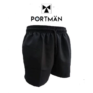 กางเกงขาสั้น ผ้าร่ม เอวยางยืด มีกระเป๋ากางเกง PORTMAN 801 ราคาถูก