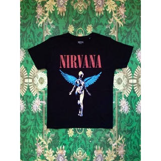 🎸NIRVANA  เสื้อวง Nirvana สินค้านำเข้า ลิขสิทธิ์แท้