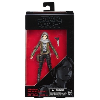 ของเล่นสตาร์วอร์ส ฟิกเกอร์ Star Wars: The Black Series 6" Sergeant Jyn Erso (JEDHA) (Rogue One)