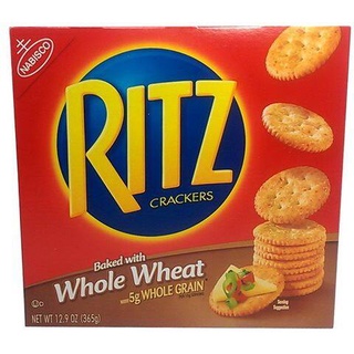 Ritz Whole Wheat Cracker 366gm ริทซ์แครกเกอร์ข้าวสาลี